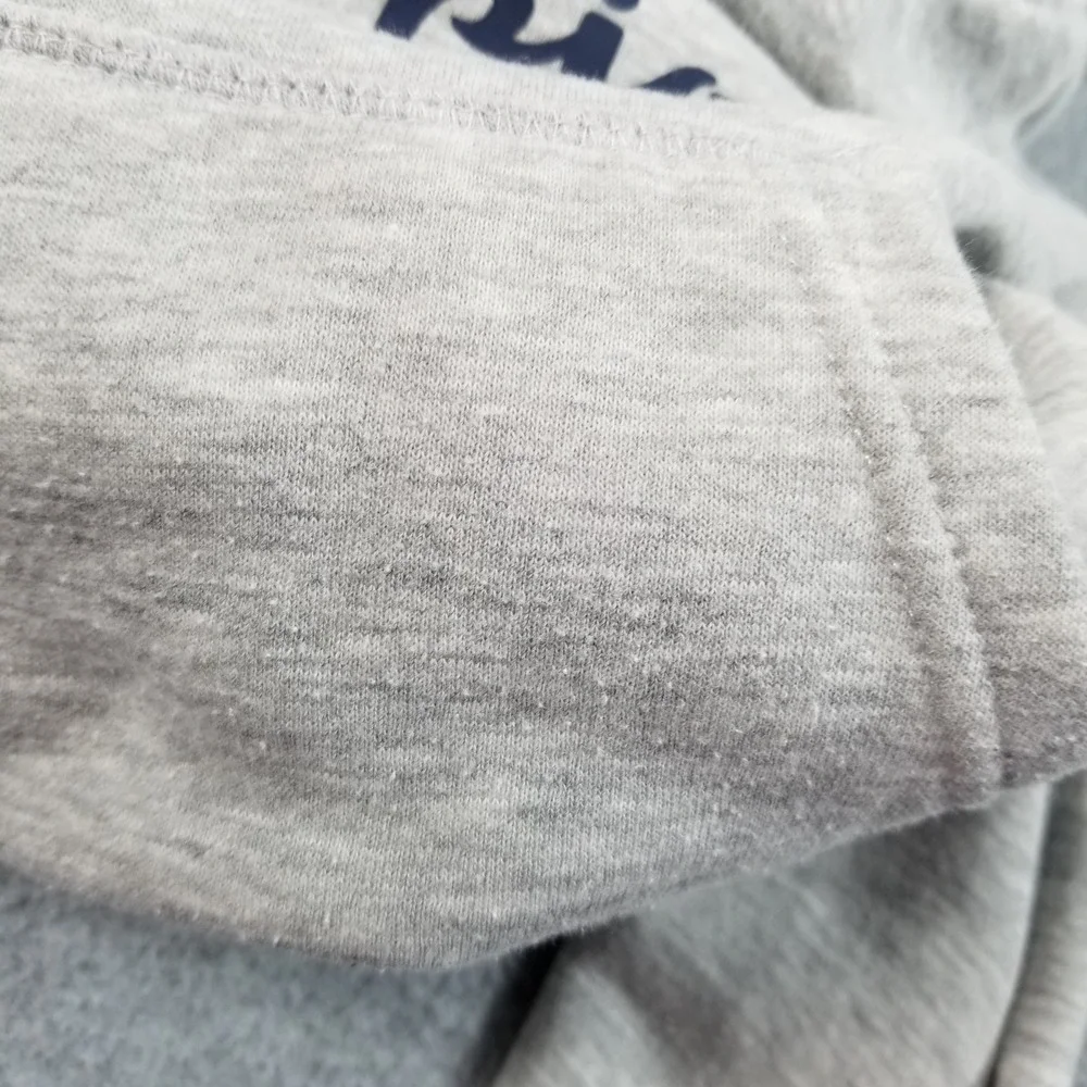 Champion Hoodie Kids 5 6 Gray Script Logo Spellout Pullover Sweatshirt Casual